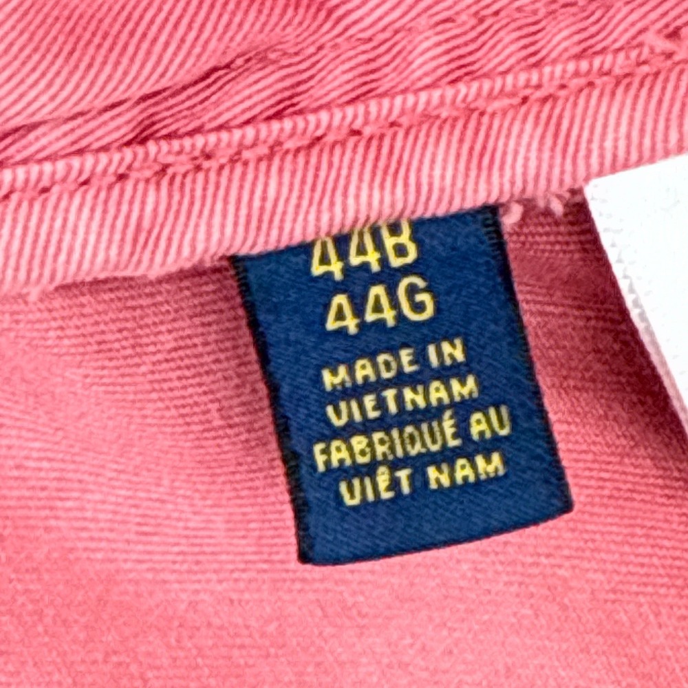 Polo Ralph Lauren Chino Shorts Classic Fit Mens Size 44 Pink Cotton Twill Preppy - Picture 4 of 13